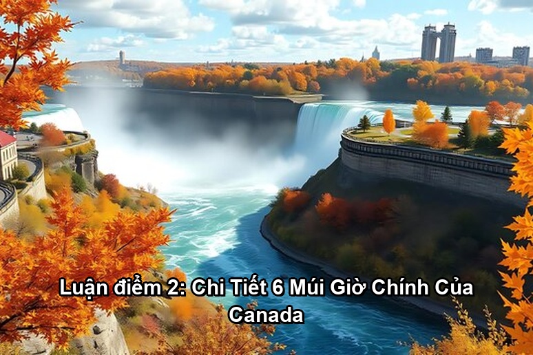 Ảnh minh họa: Luận điểm 2: Chi Tiết 6 Múi Giờ Chính Của Canada