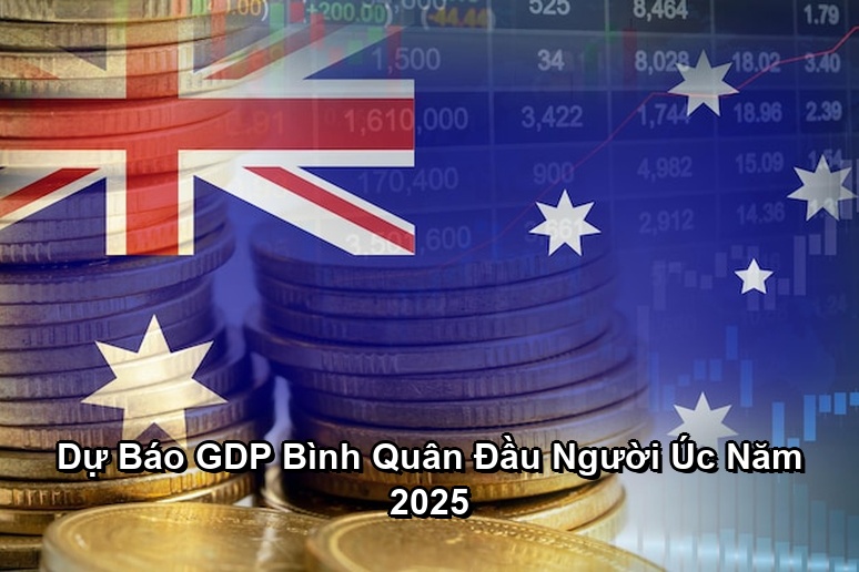 Ảnh minh họa: Dự Báo GDP Bình Quân Đầu Người Úc Năm 2025