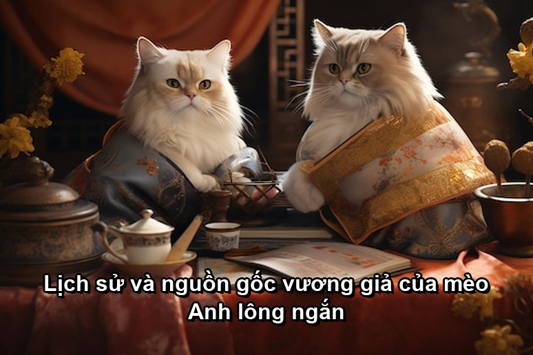 Lịch sử và nguồn gốc vương giả của mèo Anh lông ngắn