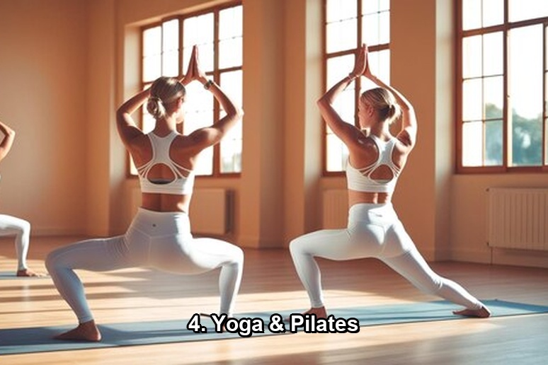 Ảnh minh họa: 4. Yoga & Pilates