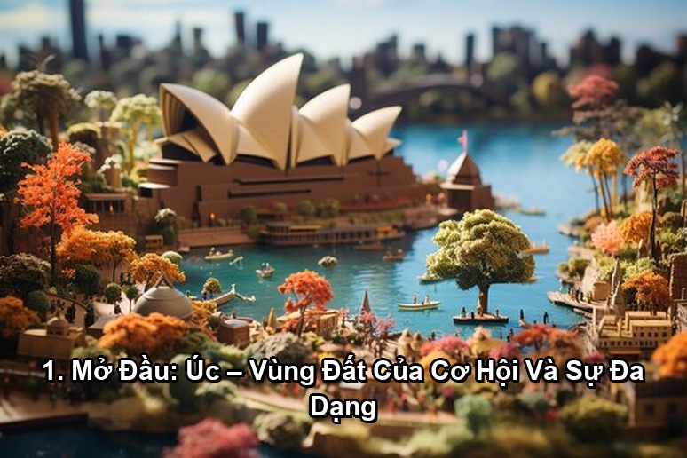 Ảnh minh họa: 1. Mở Đầu: Úc – Vùng Đất Của Cơ Hội Và Sự Đa Dạng