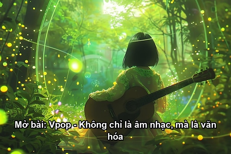 Ảnh minh họa: Mở bài: Vpop - Không chỉ là âm nhạc, mà là văn hóa